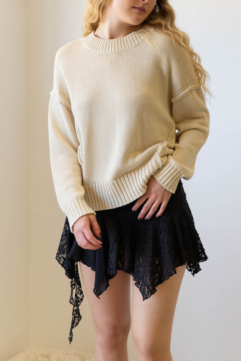 Mixed Media Mini Skort