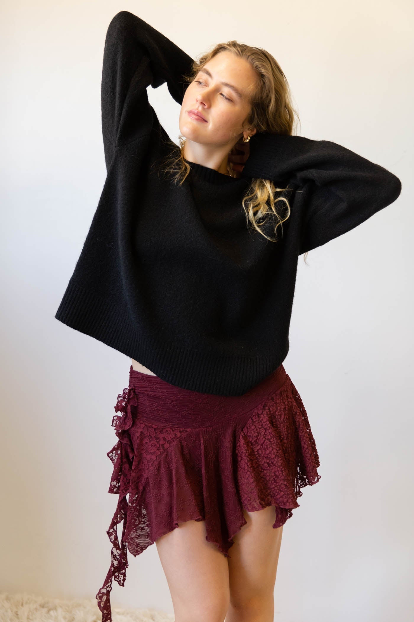 Mixed Media Mini Skort
