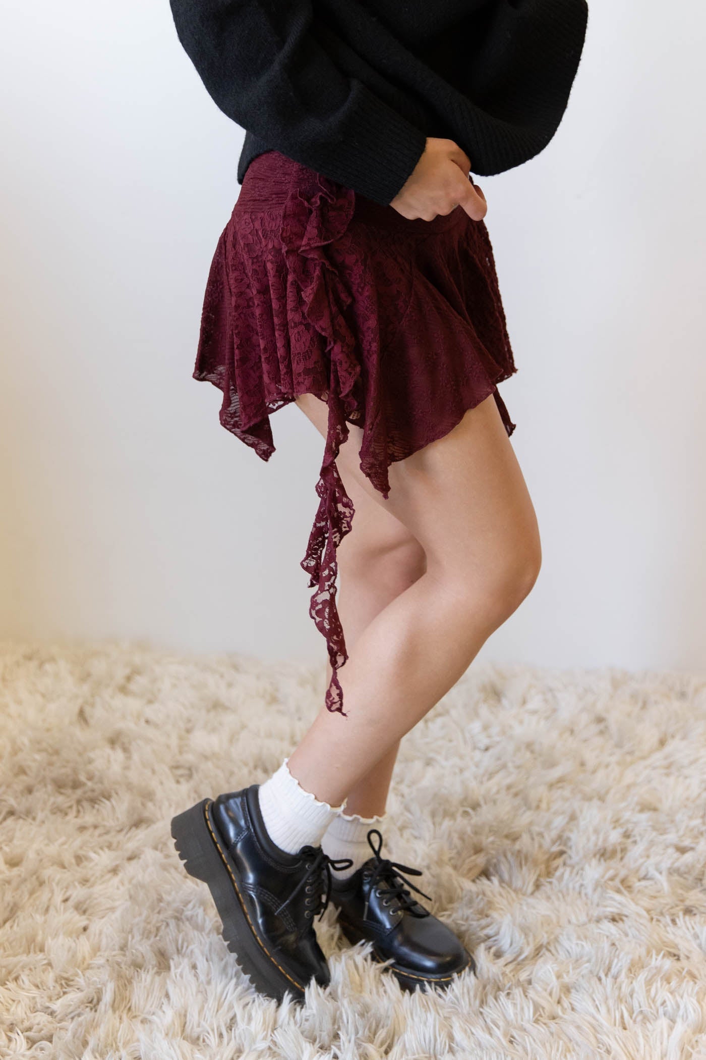 Mixed Media Mini Skort